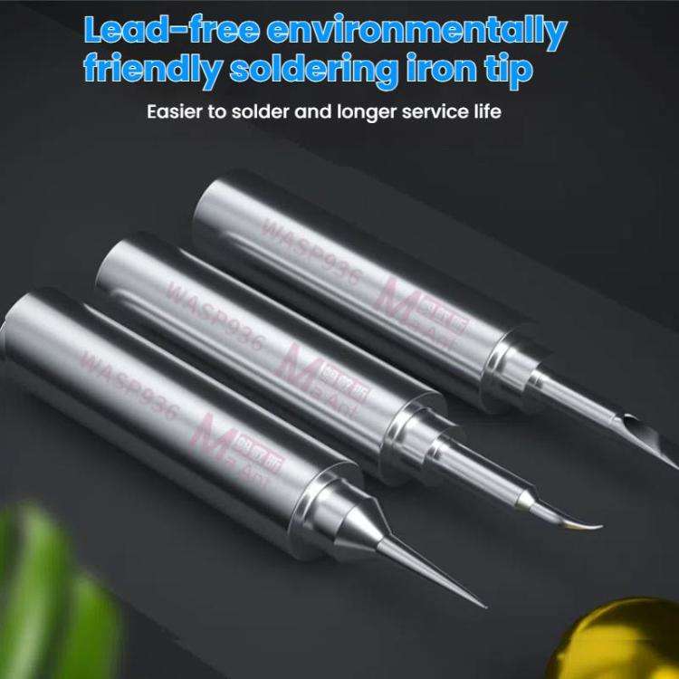 MaAnt WASP936 Universal Flying Wire Soldering Iron Tip Lead-Free Soldering Tip, Style: IS