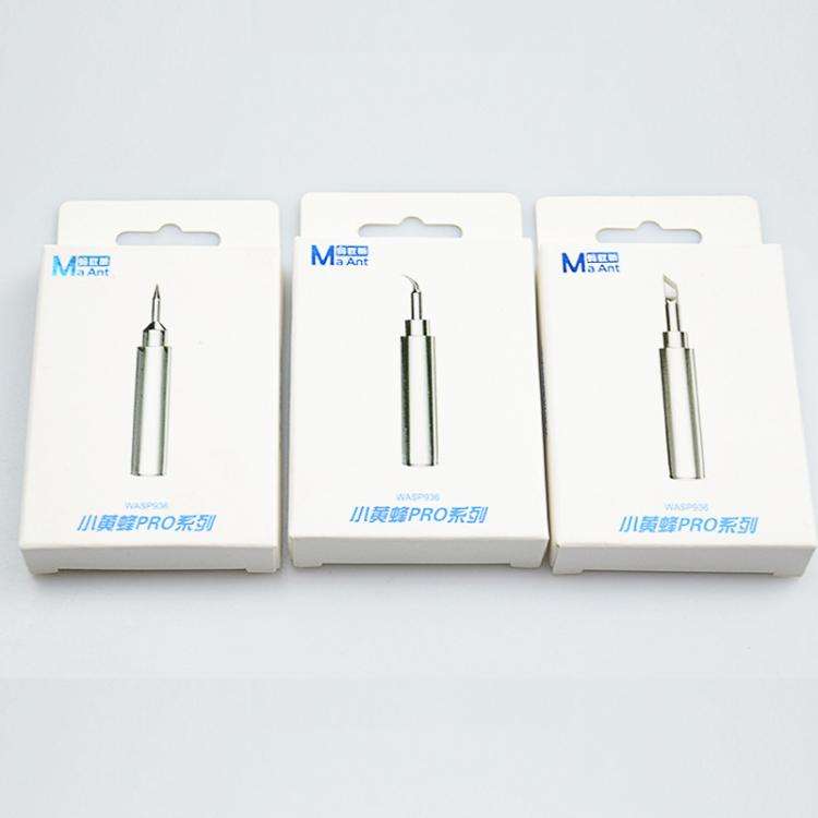 MaAnt WASP936 Universal Flying Wire Soldering Iron Tip Lead-Free Soldering Tip, Style: IS