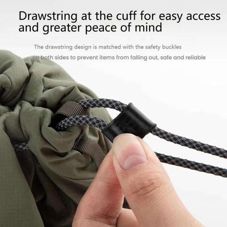 PGYTECH OneGo SLR Camera Waterproof Drawstring Bag, Color: Green