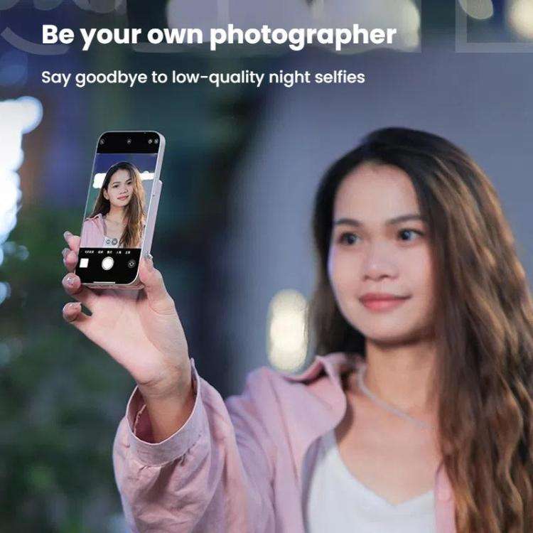 KingMa PH02 MAX Mobile Phone MagSafe Display Screen Selfie Live Streaming Phone Rear Camera(Black)