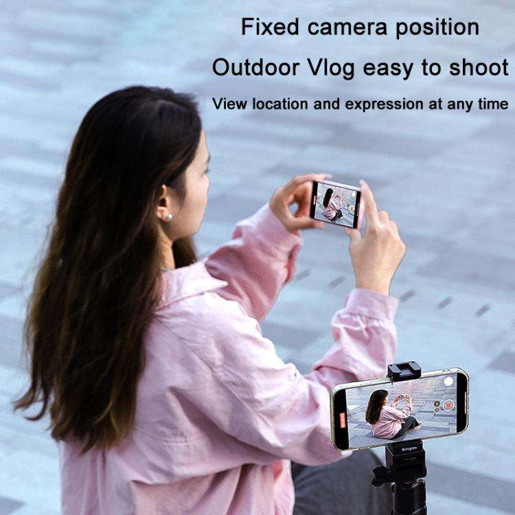 KingMa PH02 MAX Mobile Phone MagSafe Display Screen Selfie Live Streaming Phone Rear Camera(Pink)