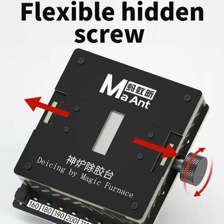 MaAnt SL-2 Cell Phone Fixed CPU Font IC Chip Heating Degumming Platform Repair Tool Fixture