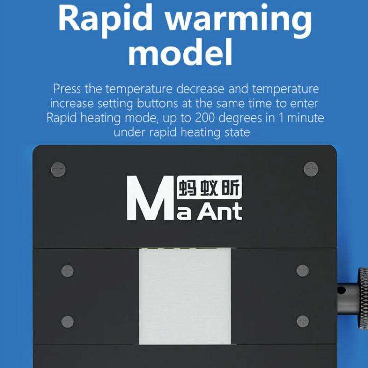 MaAnt SL-2 Cell Phone Fixed CPU Font IC Chip Heating Degumming Platform Repair Tool Fixture