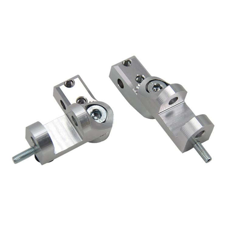 1pair For BMW F800ST / F800GT / F800R / F800S Motorcycle Footrest Lowering Spike Kit