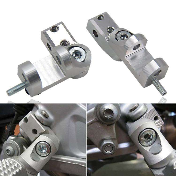 1pair For BMW F800ST / F800GT / F800R / F800S Motorcycle Footrest Lowering Spike Kit