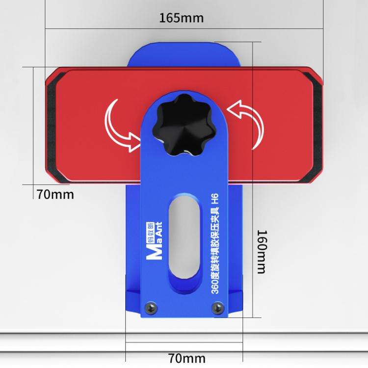 MaAnt H6 Cell Phone Screen Fixing Filling Pressure Holding Clamp