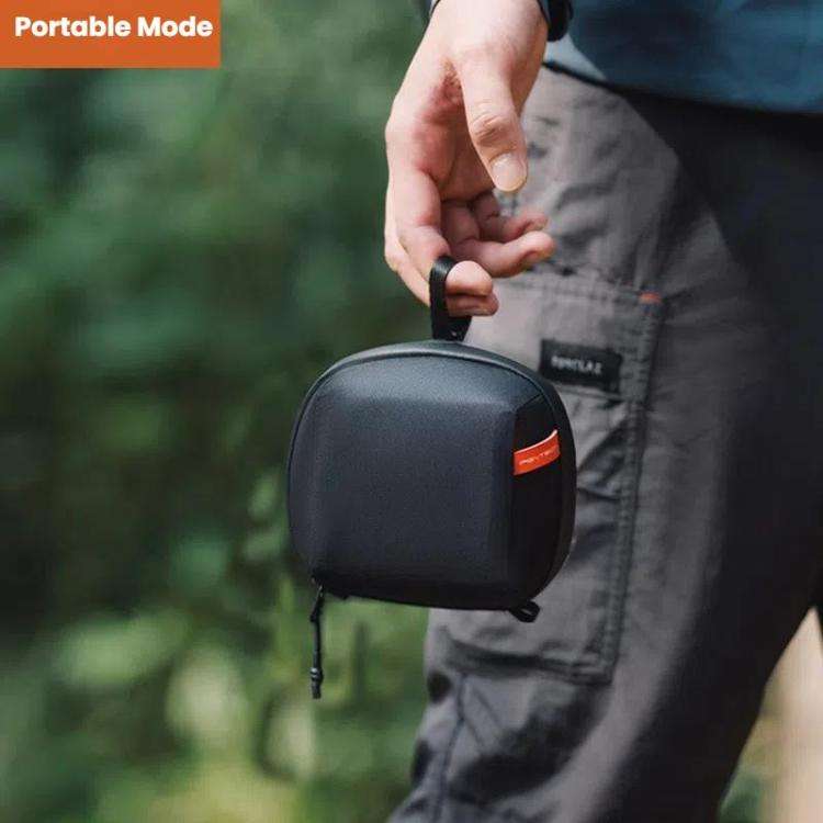 PGYTECH Dustproof Drop-proof Camera UV Filter Storage Bag(Black)