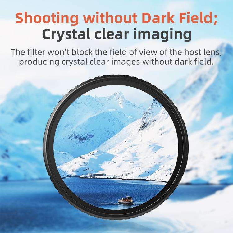 aMagisn Filter For DJI Action 5 Pro / 4 / 3, Spec: ND8+16+32+64