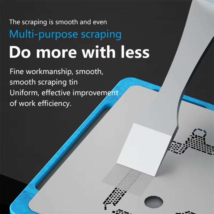 MaAnt M-068 Cell Phone Repair Non-Magnetic Stainless Steel Scraper Removal Tablet Paste Stirring ...