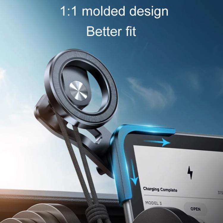 Z02 For Tesla Model 3 / Y Floating Screen Car Phone Holder Automotive Navigation Magnetic Mount