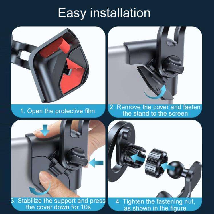 Z02 For Tesla Model 3 / Y Floating Screen Car Phone Holder Automotive Navigation Magnetic Mount