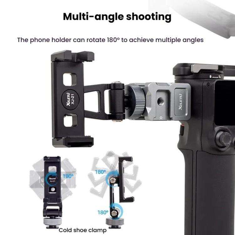 For DJI Ronin Series Stabilizer XILETU Quick Release NATO Clamp Cold Shoe Adapter