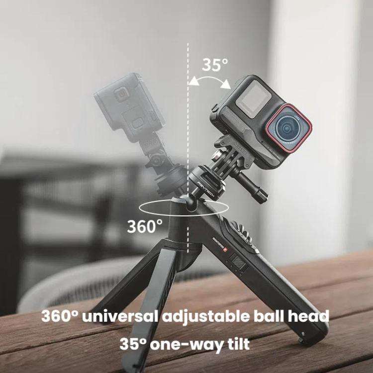 For GoPro PGYTECH Mantis Charging Grip Handheld Tripod