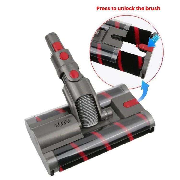 For Dyson Omni-Glide Sv19/21 / Micro  Vacuum Cleaner Dual Roller Brush Head Universal Floor Brush...