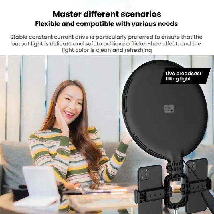 Live Streaming Fill Light LED Photography Lamp Mobile Phone Eye Protection Soft Light Selfie Lamp...