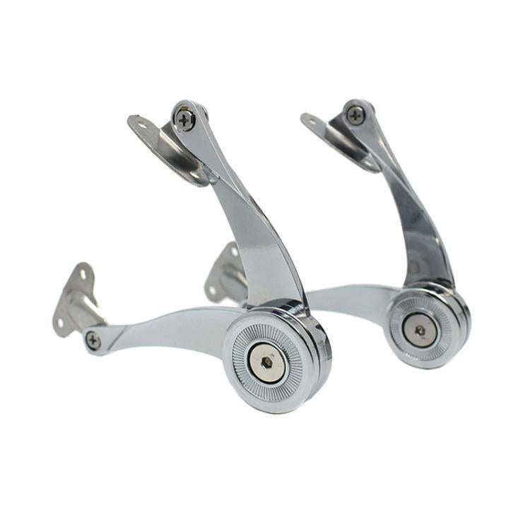 S-Shaped Mechanical Cabinet Wardrobe Door Randomly Stop Support Hinge Furniture Lift Up Flap Stay...