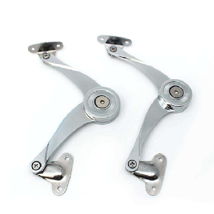 S-Shaped Mechanical Cabinet Wardrobe Door Randomly Stop Support Hinge Furniture Lift Up Flap Stay...