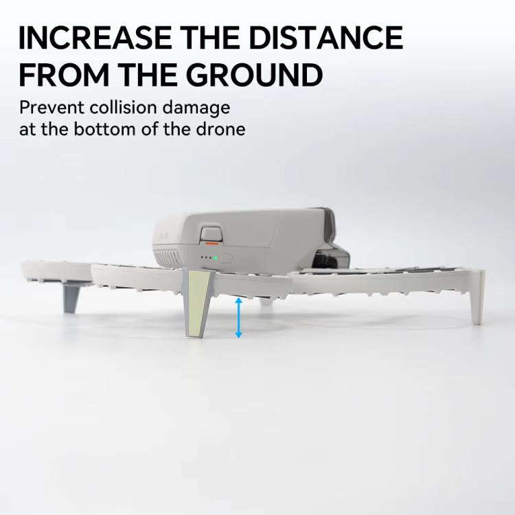 For DJI Flip RCSTQ Folding Detachable Luminous Booster Stand Drop and Scratch Resistant Protectiv...