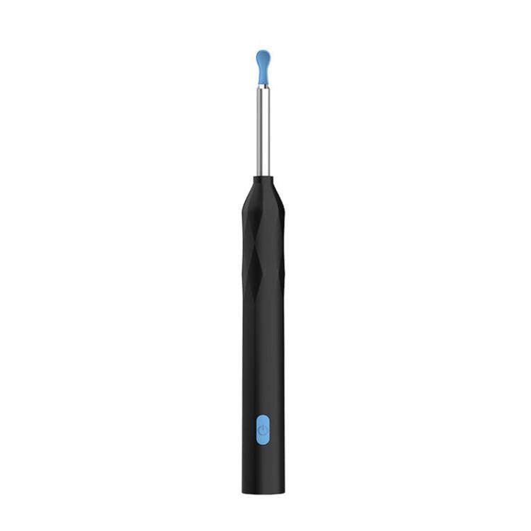 P3 LED Light WIFI Connection Smart Wireless Visual Ear Picker With APP(Black)