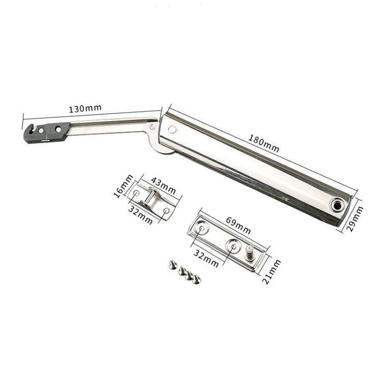 Randomly Stop Cabinet Door Upper Flap Support Rod Folding Spring Hinge Adjustable Pneumatic Rod