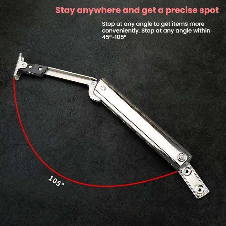 Randomly Stop Cabinet Door Upper Flap Support Rod Folding Spring Hinge Adjustable Pneumatic Rod