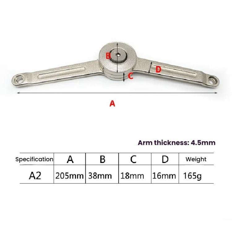Randomly Stop Cabinet Wardrobe Door Support Hinge Adjustable Mechanical Up / Down Flap Door Suppo...