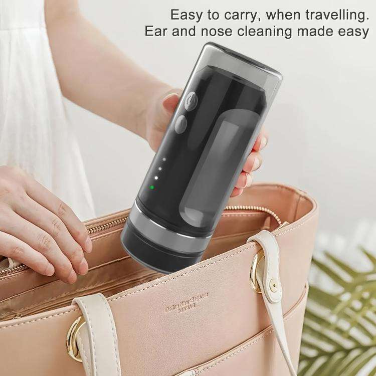 XE-06 Electric Ear Cleaner Ear Flusher Multifunctional Portable Ear Cleaner(Black)