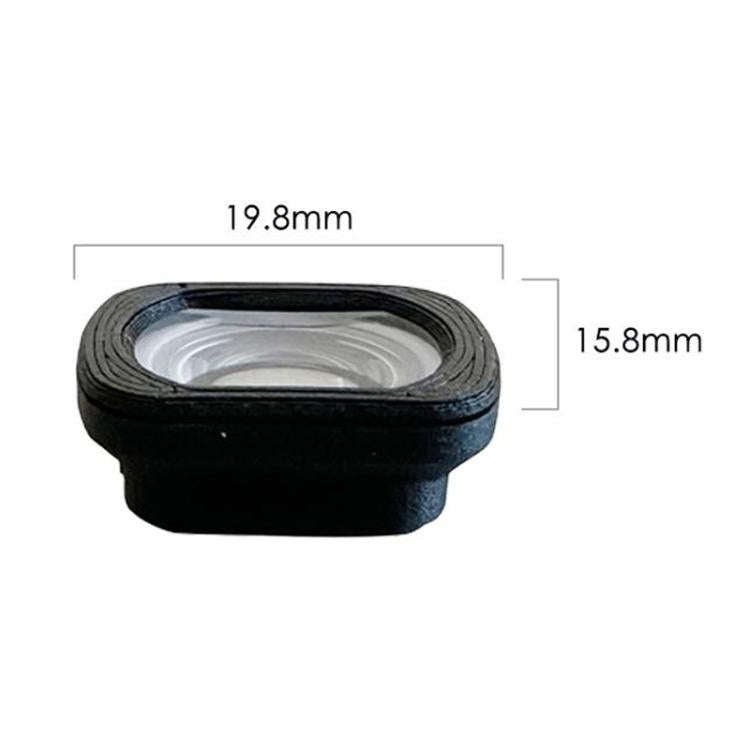 For DJI Flip RCSTQ 24mm100 Degree Wide Angle Filter Aluminum Alloy Frame Ultra Wide Angle(Wide An...