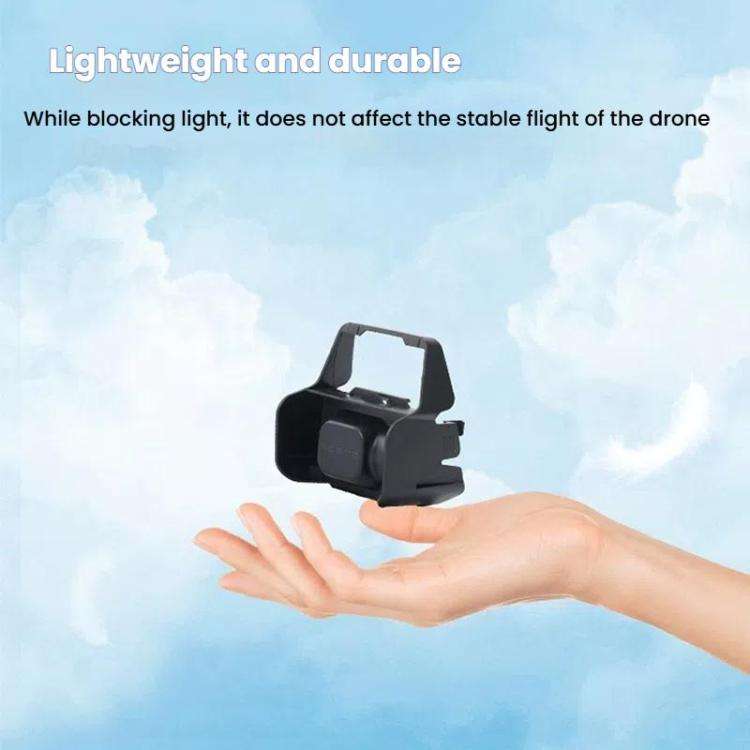 For DJI Flip RCSTQ Lens Hoods Dual Purpose Lens Cover(Lens Protection+Blackout)