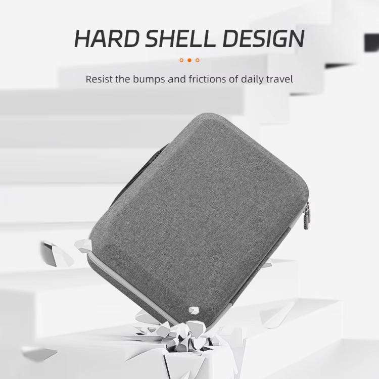 For DJI Flip XFJI Smooth Fly Portable Storage Bag Handheld Shoulder Bag(Gray)