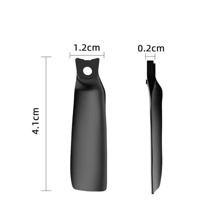 For DJI Flip BRDRC 2pairs Propellers Drone 4022F Colored Blades(Red)