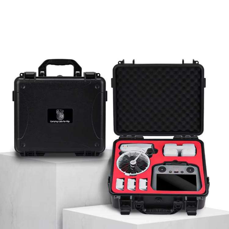 For DJI Flip BRDRC Explosion-proof Waterproof Case With Screen Remote Control Suitcase Shoulder C...