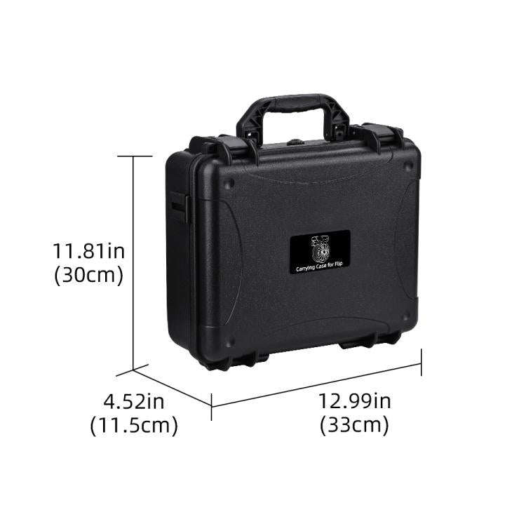 For DJI Flip BRDRC Explosion-proof Waterproof Case With Screen Remote Control Suitcase Shoulder C...