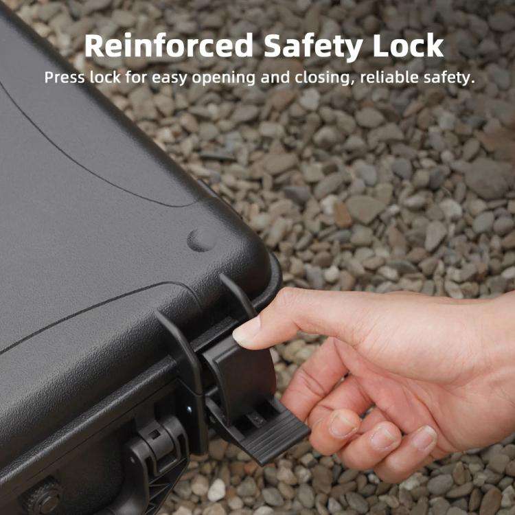 For DJI Flip BRDRC Explosion-proof Waterproof Case With Screen Remote Control Suitcase Shoulder C...
