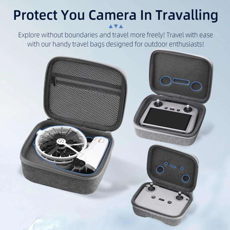 For DJI Flip BRDRC Organizer Bag Drone Portable Tote, Spec: Host Bag+RC-N1/2/3 Bag