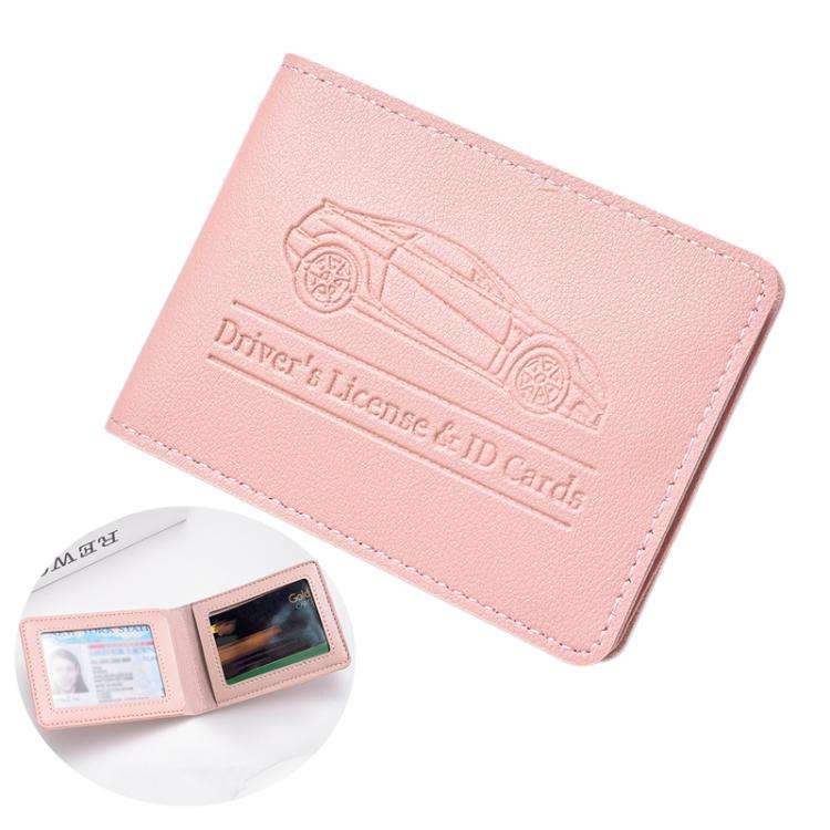 Multi-card Driver License Card Holder Women Driving License Leather Protective Case ID Credit Car...