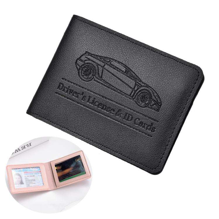 Multi-card Driver License Card Holder Women Driving License Leather Protective Case ID Credit Car...