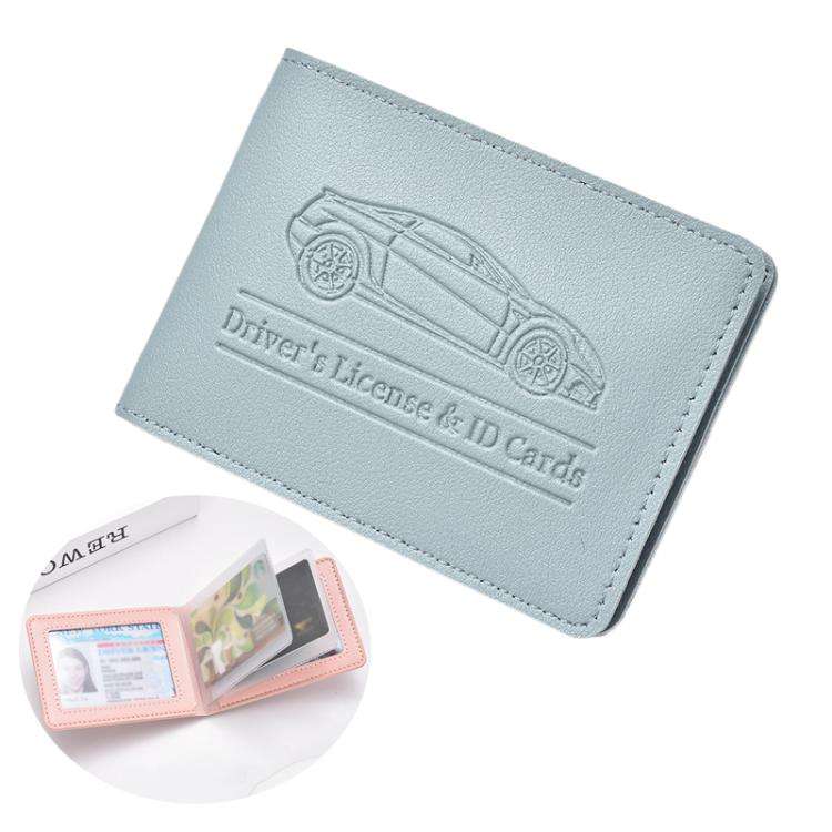 Multi-card Driver License Card Holder Women Driving License Leather Protective Case ID Credit Car...