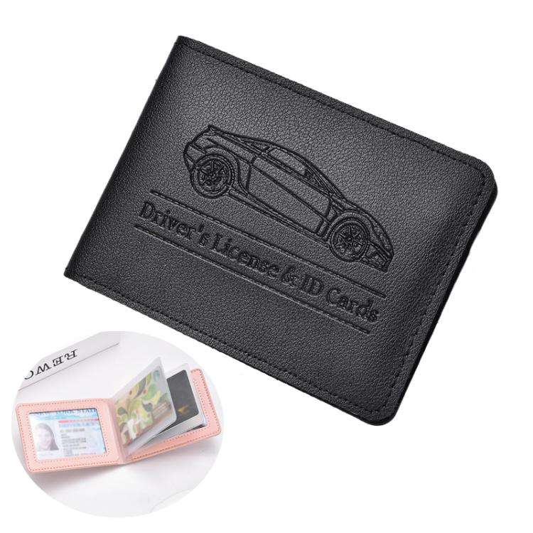 Multi-card Driver License Card Holder Women Driving License Leather Protective Case ID Credit Car...