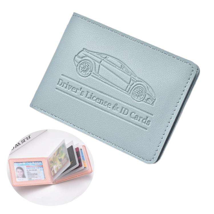 Multi-card Driver License Card Holder Women Driving License Leather Protective Case ID Credit Car...