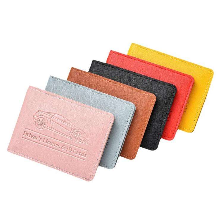 Multi-card Driver License Card Holder Women Driving License Leather Protective Case ID Credit Car...