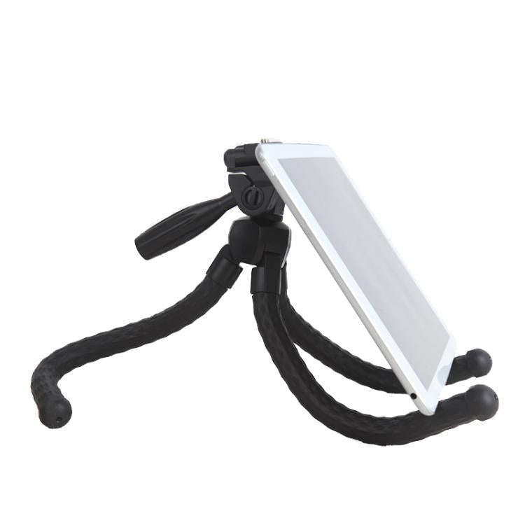 YUNTENG 3280 Octopus Tripod With 3-Way Pan Head Camera Phone Holder(Black)