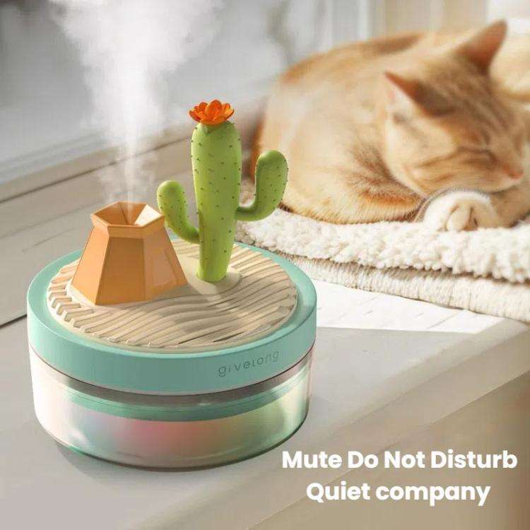 Givelong Mini Portable Landscape Humidifier Plant Pot Hydrator Mister USB Car Spray Aromatherapy ...