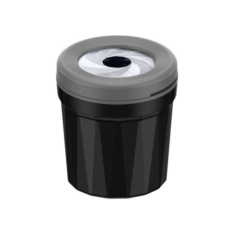A636 Screw Cap Opening And Closing Ashtray Car Home Use Desktop Ashes Holder(Black Gray)