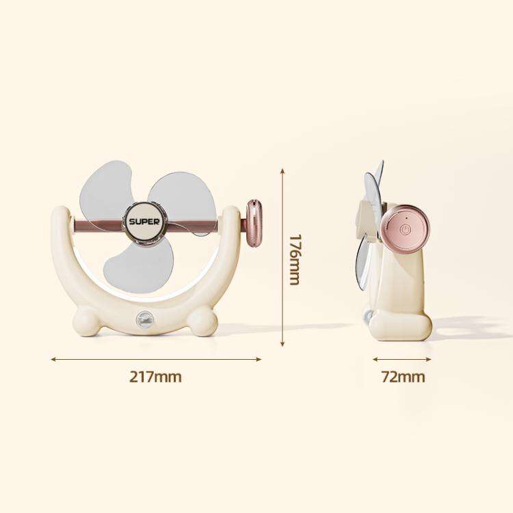 Multifunctional Fan Light Sound Big Wind Power With Light Wall Mounted Long Life Desktop Small Ce...