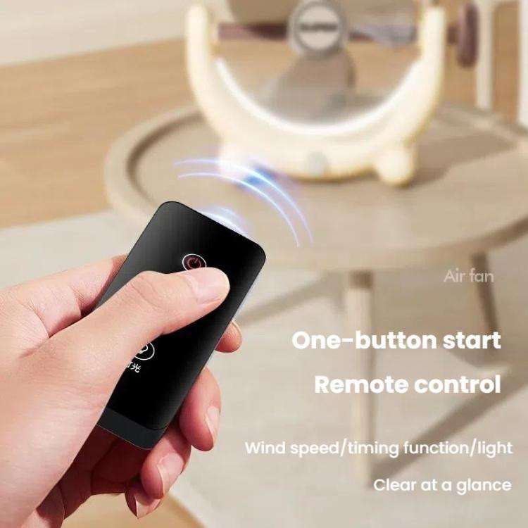 Multifunctional Fan Light Sound Big Wind Power With Light Wall Mounted Long Life Desktop Small Ce...