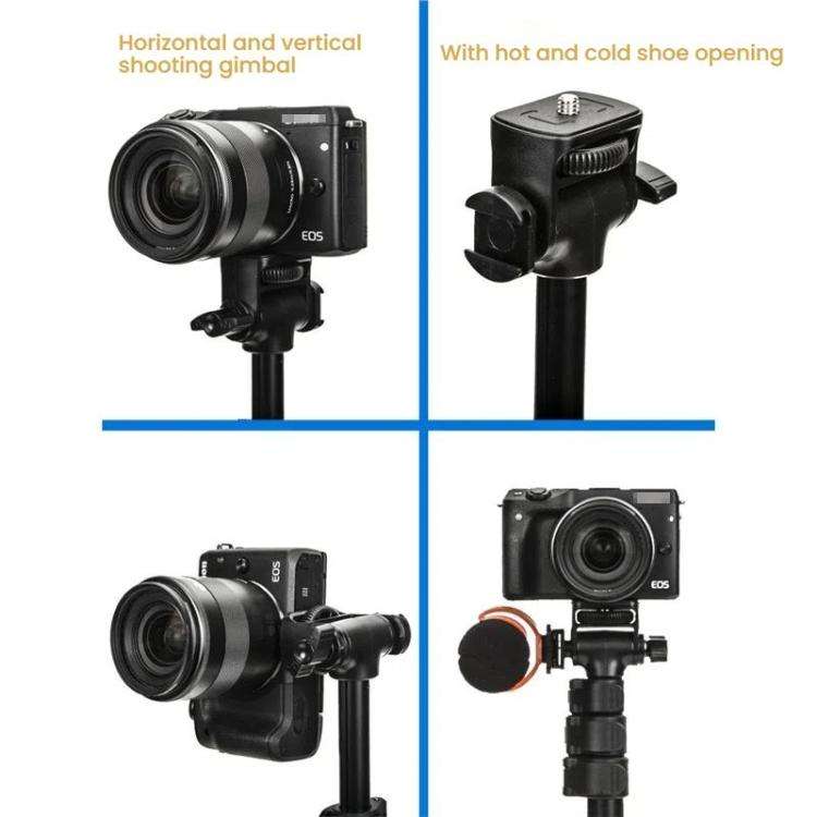 YUNTENG 91666L 18.5-67 Inch Adjustable Tripod Selfie Stick With Remote Control For Phone and Came...