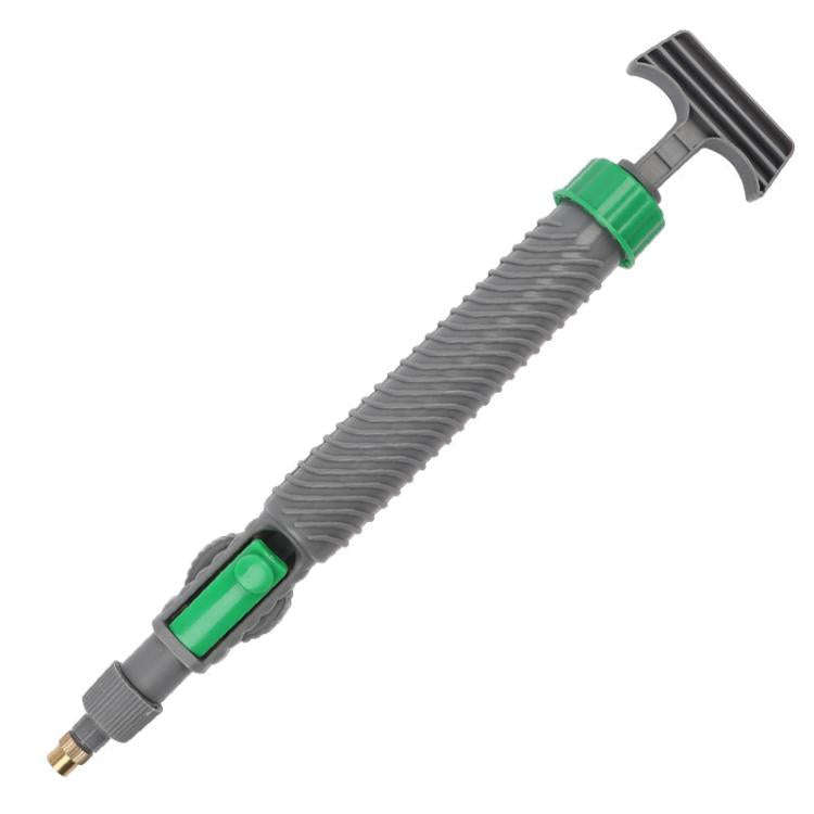Rotatable and Adjustable Watering Sprayer Drink Bottle Mouth Anti-slip Pressure Sprayer(Gray Green)