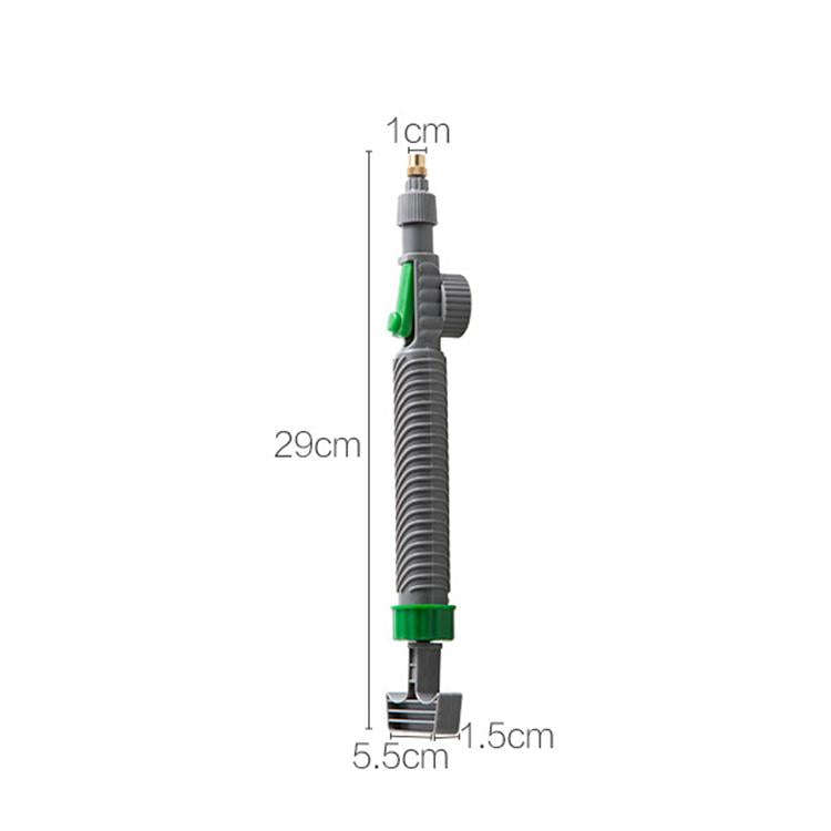 Rotatable and Adjustable Watering Sprayer Drink Bottle Mouth Anti-slip Pressure Sprayer(Gray Green)