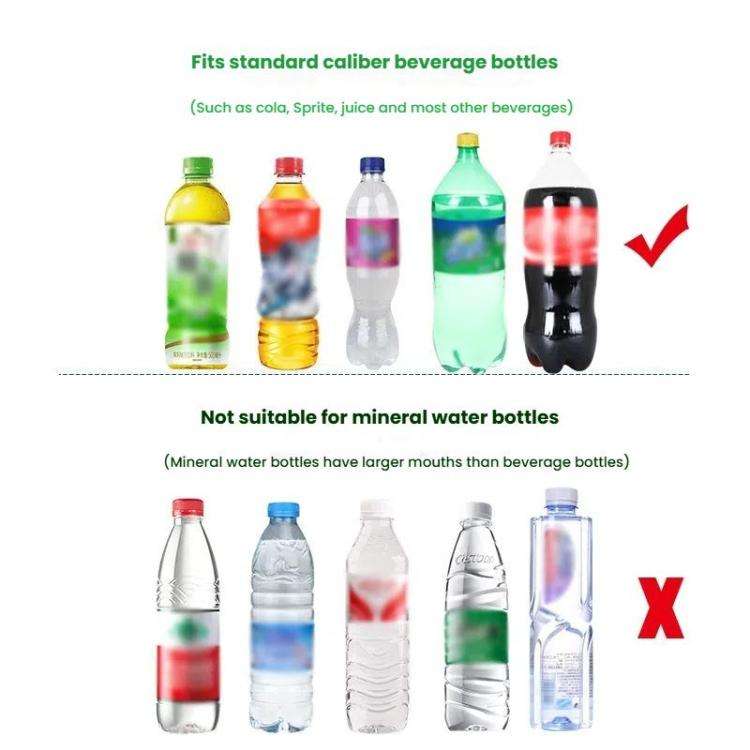 Rotatable and Adjustable Watering Sprayer Drink Bottle Mouth Anti-slip Pressure Sprayer(Gray Green)